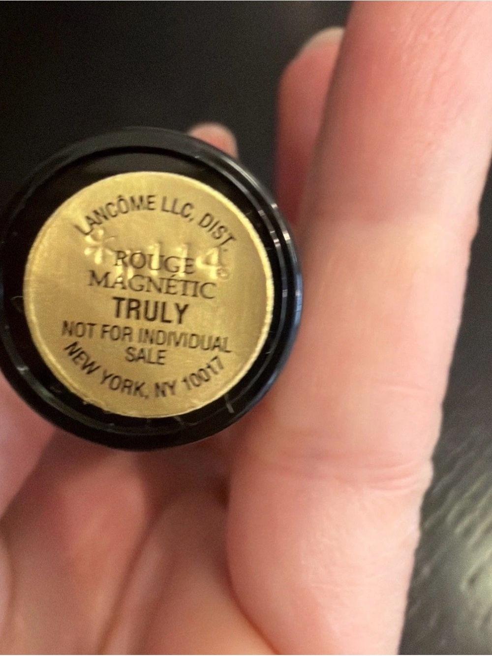 Lancôme Rouge Magnetic Truly Lipstick - Gold